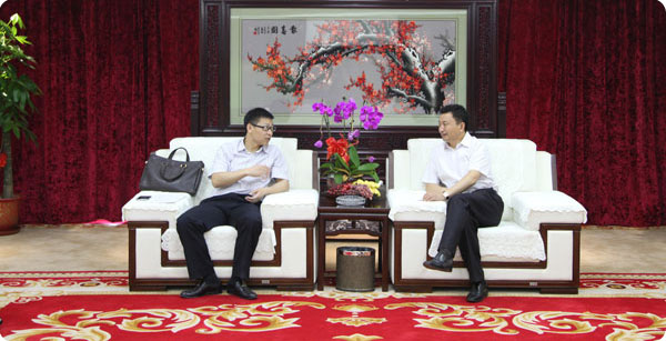 我校与北京广慧金通教育科技有限公司签订合作意向书